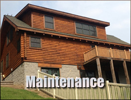  Russellville, Ohio Log Home Maintenance